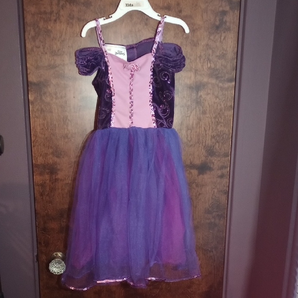 Purple & Pink Girls Costume Princess Dress Size 4 5 6